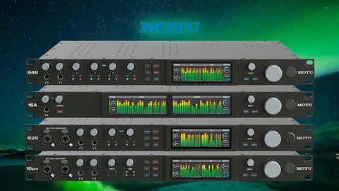 Motu  med nye audiointerface